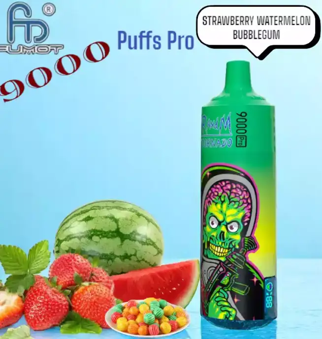 RandM Tornado 9000 Puffs Pro Vapez durablement avec 56 saveurs