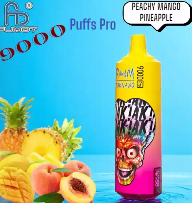 RandM Tornado 9000 Puffs Pro Vapez durablement avec 56 saveurs