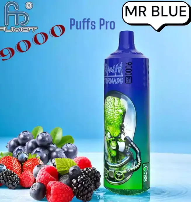 RandM Tornado 9000 Puffs Pro Vapez durablement avec 56 saveurs